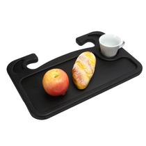 Mesa de volante AUNMAS Eating/Laptop Travel Table preta Mesa de volante AUNMAS Eating/Laptop Travel Table preta