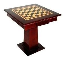 Mesa De Xadrez Damas Oficial 0,70x0,70m Profissional