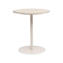 Mesa Decorativa de Apoio em Metal e Mármore 45cm 21368 Mart