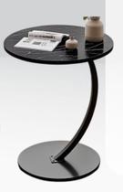 Mesa Decorativa Lateral Redonda Apoio Sofá Cama Multiuso Mesa Decorativa Lateral Redonda Apoio Sofá Cama Multiuso