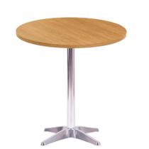 Mesa Delta em Alumínio 75 cm (Alt) Base em X Tampo MDP Redondo 70 cm (Larg) x 2,50 cm (Alt) Samba Mesa Delta em Alumínio 75 cm (Alt) Base em X Tampo MDP Redondo 70 cm (Larg) x 2,50 cm (Alt) Samba