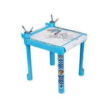 Mesa Desenho Colorir Infantil Patrulha Canina Adesivo Lápis Mesa Desenho Colorir Infantil Patrulha Canina Adesivo Lápis