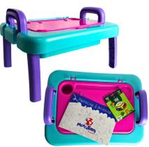 Mesa Desenho Portátil Rosa - Mercotoys