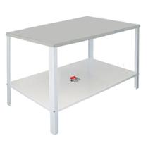 Mesa Desmontável Braesi Tampo Inox 190x80 cm M-180N