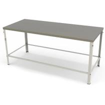 Mesa Desmontável Braesi Tampo Inox Escovado 190x80 cm MBR-018 G2 Mesa Desmontável Braesi Tampo Inox Escovado 190x80 cm MBR-018 G2