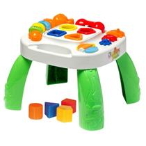 Mesa Didática Blocos Encaixar Pedagógica Infantil Bebê Criança Play Time