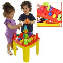 Mesa Didática Infantil Blocos de Montar Mesinha Atividades Mesa Didática Infantil Blocos de Montar Mesinha Atividades