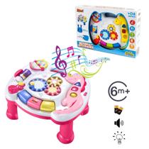 Mesa Didática Infantil Luz Som Com Atividades Bebê Mesinha - Zoop Toys