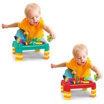 Mesa Didática Infantil Mesinha Atividades Educativa Pedagógica Brinquedo Para Menina Menino