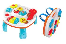 Mesa Didática Infantl Teclado Musical Bebê Mesinha Educativa Mesa Didática Infantl Teclado Musical Bebê Mesinha Educativa
