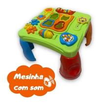 Mesa Didática Som Mesinha Criativa Bebê Interativa Infantil