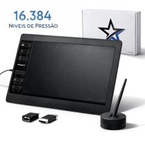 Mesa Digitalizadora 11.6 Polegadas 16.384 Níveis de Pressão com Pontas Extras, Alta Precisão e Sensibilidade para Desenho e Edição