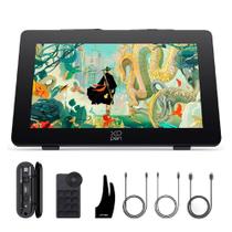Mesa Digitalizadora com Tela Xp-pen Artist Pro 24", 5080 LPI, Caneta com Chip Inteligente X3 Pro + Caneta Fina X3 Pro, Preto - MD240QH-US