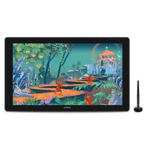 Mesa Digitalizadora Huion Kamvas Plus 24", Tela QHD 2.5K IPS, 5080 LPI, USB-C, USB, Preto - GS2402