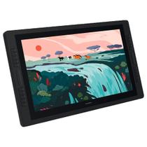 Mesa Digitalizadora Huion Kamvas Pro 24", Tela QHD 2.5K, 20 botões programáveis, Preto - GT240