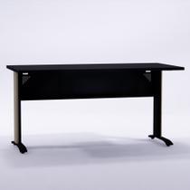 Mesa Diretora 1.50 M Aretto Pandin Preto e Bege