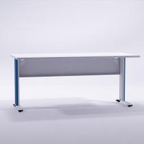 Mesa Diretora 1.70 M Aretto Pandin Branco e Azul Dali