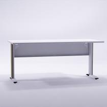 Mesa Diretora 1.70 M Aretto Pandin Branco e Bege Areia