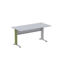 Mesa Diretora Aretto Pandin 1,50 x 0,60 M Cinza e Verde