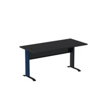 Mesa Diretora Aretto Pandin 1,50 x 0,60 M Preto e Azul Del Rey