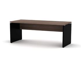 Mesa Diretora PE 40 Pandin 1,70 M Walnut e Preto