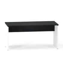 Mesa Diretora Pé Painel P25 Pandin 1,50 x 0,60 M Preto e Branco