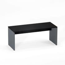 Mesa Diretora Pé Painel P25 Pandin 1,7 M Preto e Grafito Mesa Diretora Pé Painel P25 Pandin 1,7 M Preto e Grafito