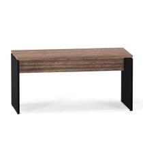 Mesa Diretora Pé Painel P25 Pandin 1,7 M Walnut e Preto Mesa Diretora Pé Painel P25 Pandin 1,7 M Walnut e Preto