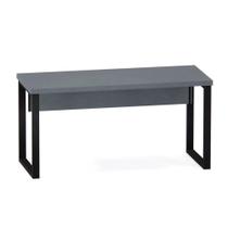 Mesa Diretora Tubolar PE 40 Pandin 1,70 M Grafito e Preto