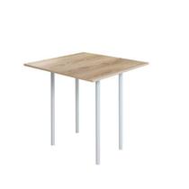 Mesa Dobrável 4 Lugares Expert Office Branco/Carvalho Montreal