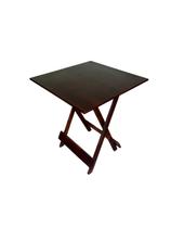 Mesa Dobrável 70x70 cor IMBUIA Bar Restaurante Lanchonete Mesa Dobrável 70x70 cor IMBUIA Bar Restaurante Lanchonete