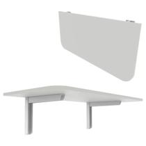 Mesa Dobrável 80x30cm De Parede Multiuso Suspensa Retrátil Cozinha Lavanderia Café