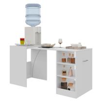 Mesa Dobrável Armário de Cozinha Ibiza Multimóveis Branca