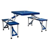 Mesa Dobrável Banquetas 84X64X68mm Maleta Kala