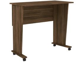 Mesa Dobrável com Rodízios - Nogal Mesa Dobrável com Rodízios - Nogal