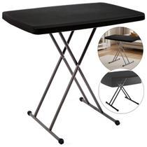 Mesa Dobrável Compacta Resistente 75cm Altura Ajustavel
