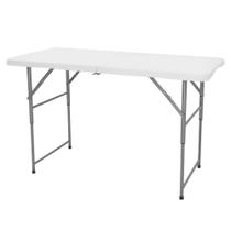 Mesa Dobravel Cusco Branco Vira Maleta Alça - Plaxmetal Mesa Dobravel Cusco Branco Vira Maleta Alça - Plaxmetal