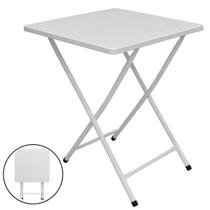 Mesa Dobrável De Bar Açomix Quadrada Multiuso Antiferrugem