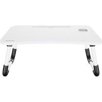 Mesa Dobrável de Colo Para Notebook Fortrek Lapdesk, Branca - 84988 Mesa Dobrável de Colo Para Notebook Fortrek Lapdesk, Branca - 84988