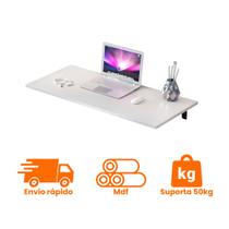 Mesa Dobrável de cozinha pequena 90 para Estudos e Café retratil de parede penteadeira