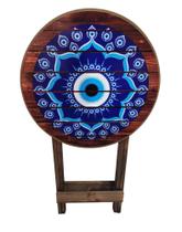 Mesa Dobravel De Madeira Olho Grego Bistrô Varanda Redonda Mesa Dobravel De Madeira Olho Grego Bistrô Varanda Redonda