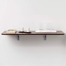 Mesa Dobrável De Parede Bemfixa Castanho 100X41Cm Em Mdp Marrom Mesa Dobrável De Parede Bemfixa Castanho 100X41Cm Em Mdp Marrom