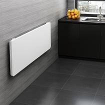 Mesa Dobrável De Parede Retrátil Branca 90x40 Para Cozinha Sala Quarto Apartamento Tomar Café