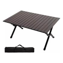 Mesa Dobrável De Piquenique Camping Praia Viagem acampamento fácil de montar Portátil 87cm