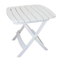 Mesa Dobrável Diamantina Branca