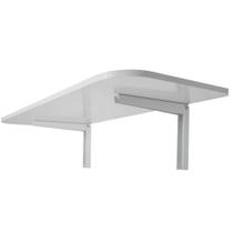 Mesa Dobrável em MDP Branco 15mm com Suporte em Aço - MDS9040BR - MULTIVISÃO Mesa Dobrável em MDP Branco 15mm com Suporte em Aço - MDS9040BR - MULTIVISÃO