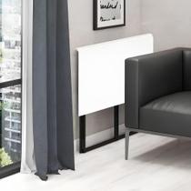 Mesa Dobrável Escrivaninha Home Office Industrial Aço Preto - Web Office - Maclavi Móveis