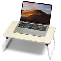Mesa dobrável FISYOD Laptop Bed Desk Maple Lightweight