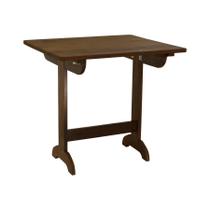Mesa Dobrável Ipanema 80x70cm Madeira Imbuia Maciça Mesa Dobrável Ipanema 80x70cm Madeira Imbuia Maciça