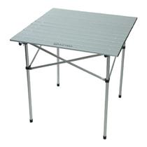 Mesa Dobrável Iztac em Alumínio 70x70cm Prata Azteq 742632 Nautika Mesa Dobrável Iztac em Alumínio 70x70cm Prata Azteq 742632 Nautika